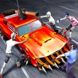 Racing Car Destroying Zombie